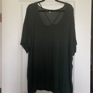 Plus Size Strappy Detail Top